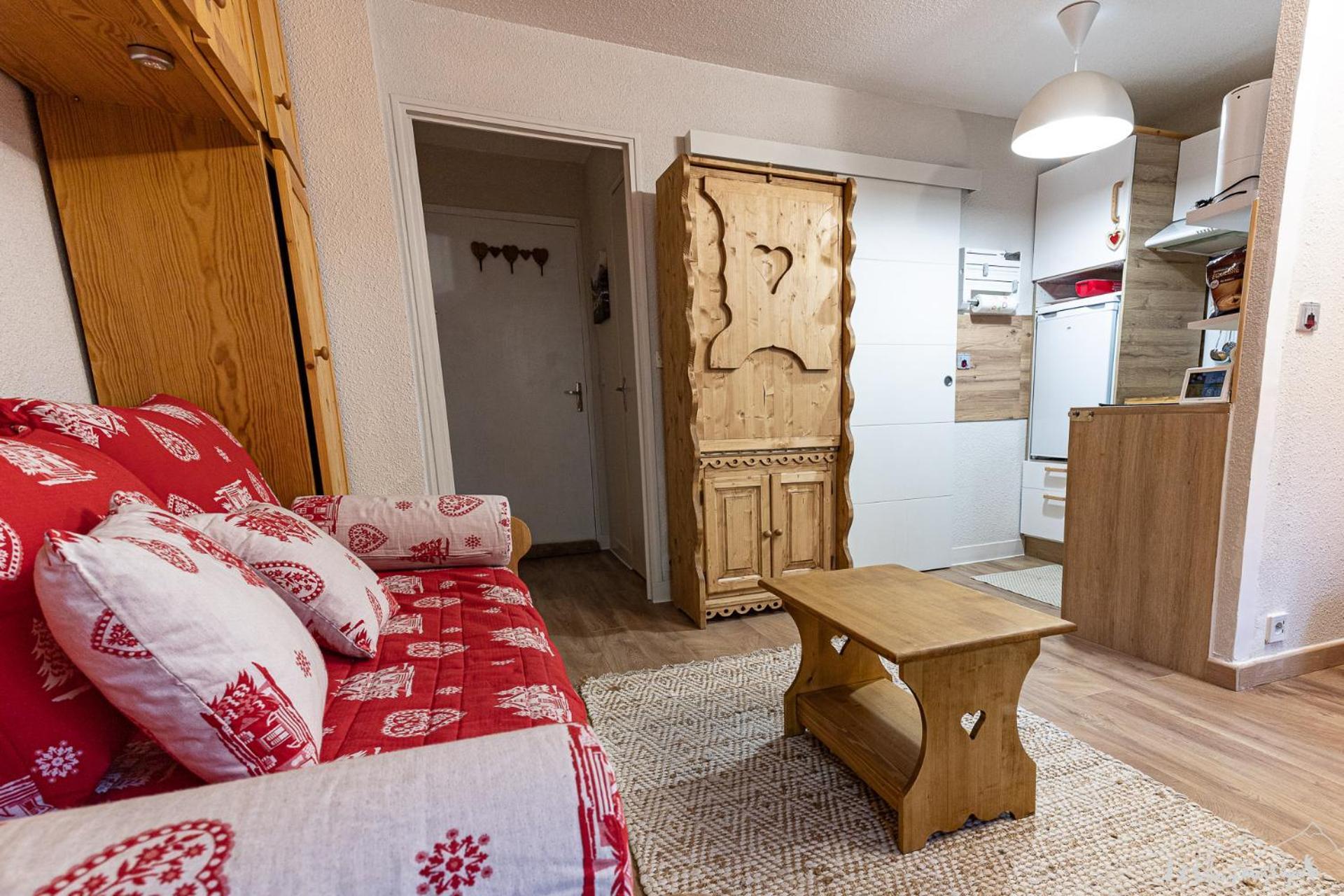 Allos Village Studio Cosy Avec Balcon Kültér fotó